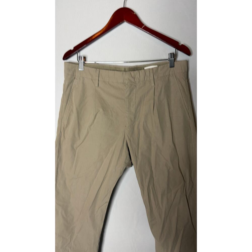 No nationality NN07 Bill Pleated regular fit pants in khaki 32x30 - Picture 2 of 9